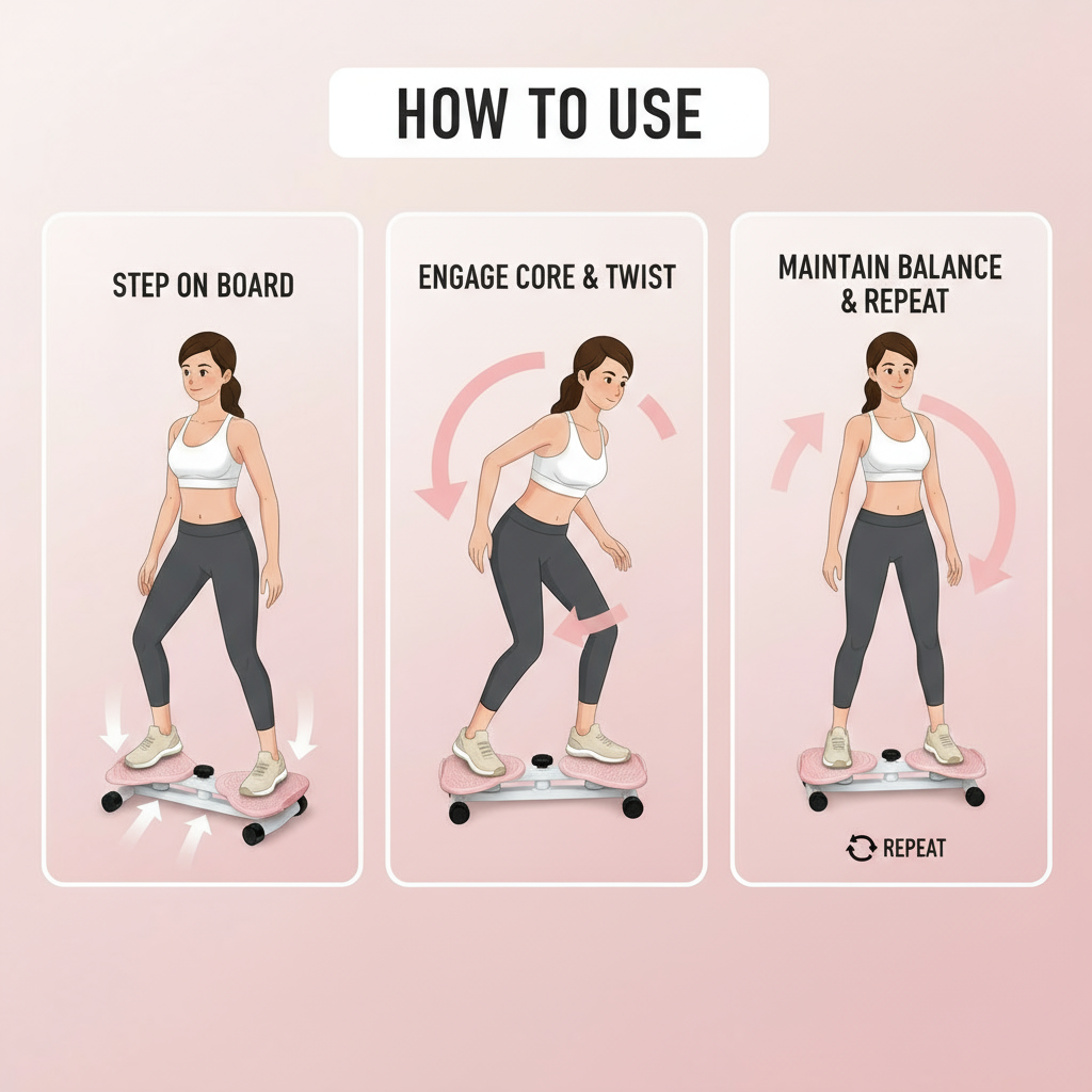TwistFit Pro™ Core Sculpting Board